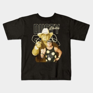 Dusty Rhodes Vintage Bootlag Kids T-Shirt